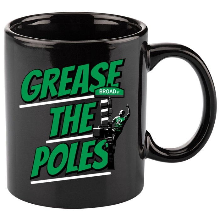 Grease The Poles Philadelphia Football 11oz C Handle Ceramic Mug