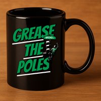 Grease The Poles Philadelphia Football 11oz C Handle Ceramic Mug