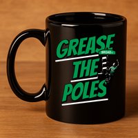 Grease The Poles Philadelphia Football 11oz C Handle Ceramic Mug