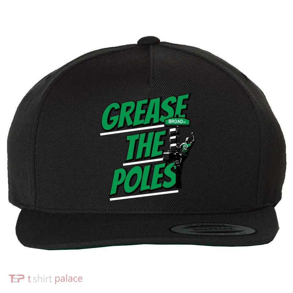 Grease The Poles Philadelphia Football Wool Snapback Cap
