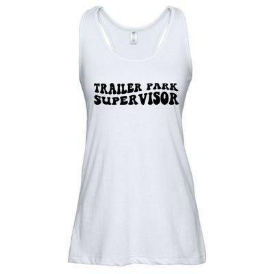 Groovy Trailer Park Supervisor Funny Joke Quote Ladies Essential Flowy Tank