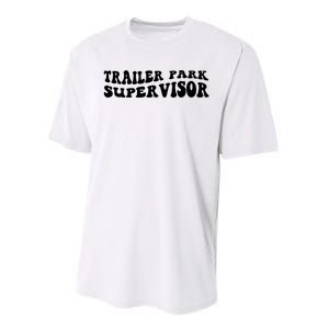 Groovy Trailer Park Supervisor Funny Joke Quote Performance Sprint T-Shirt