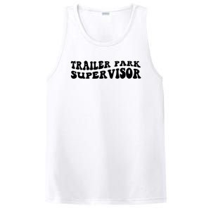 Groovy Trailer Park Supervisor Funny Joke Quote PosiCharge Competitor Tank