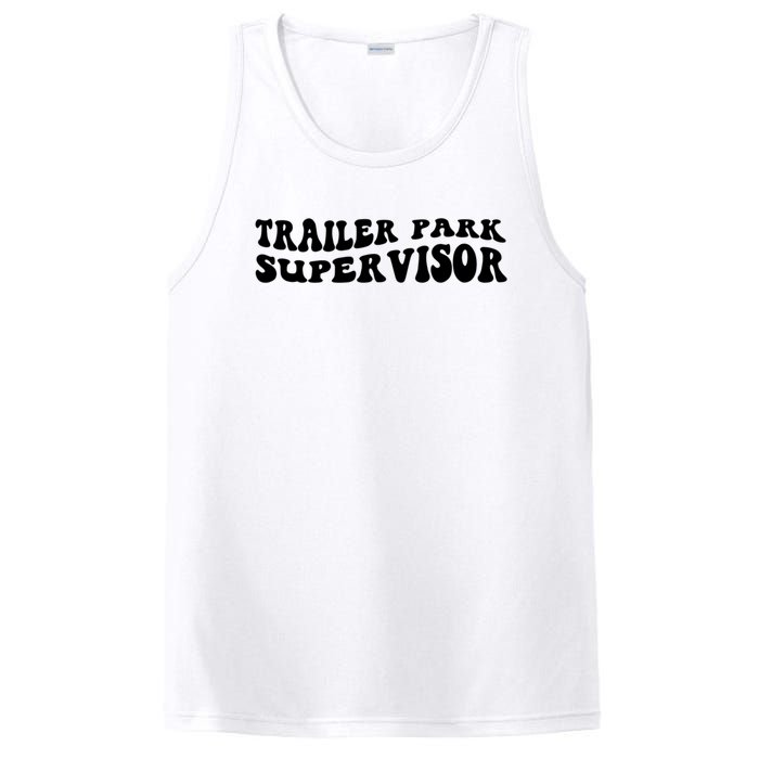 Groovy Trailer Park Supervisor Funny Joke Quote PosiCharge Competitor Tank