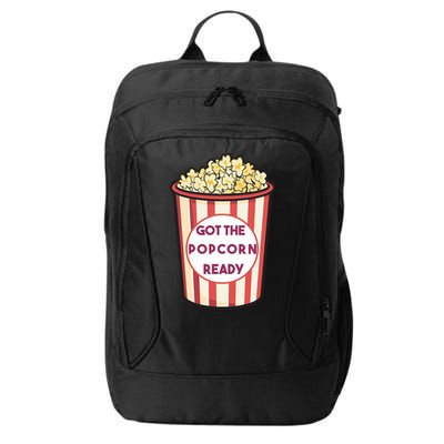 Got The Popcorn Ready Movie Night City Backpack