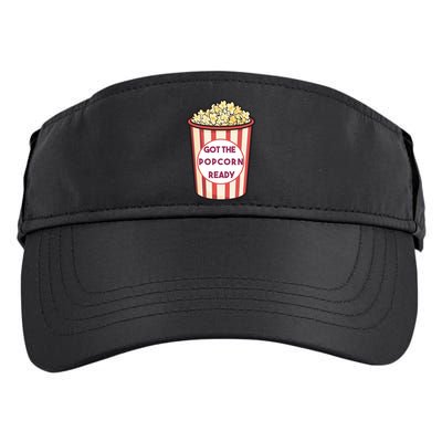 Got The Popcorn Ready Movie Night Adult Drive Performance Visor