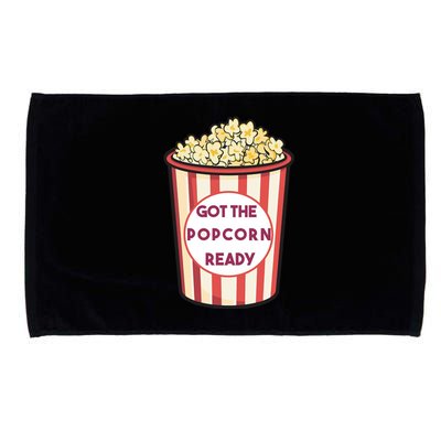 Got The Popcorn Ready Movie Night Microfiber Hand Towel