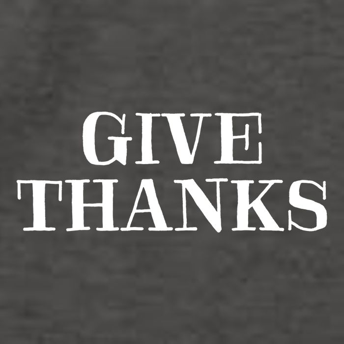 Give Thanks Positive Quote Thanksgiving Vector Backpack