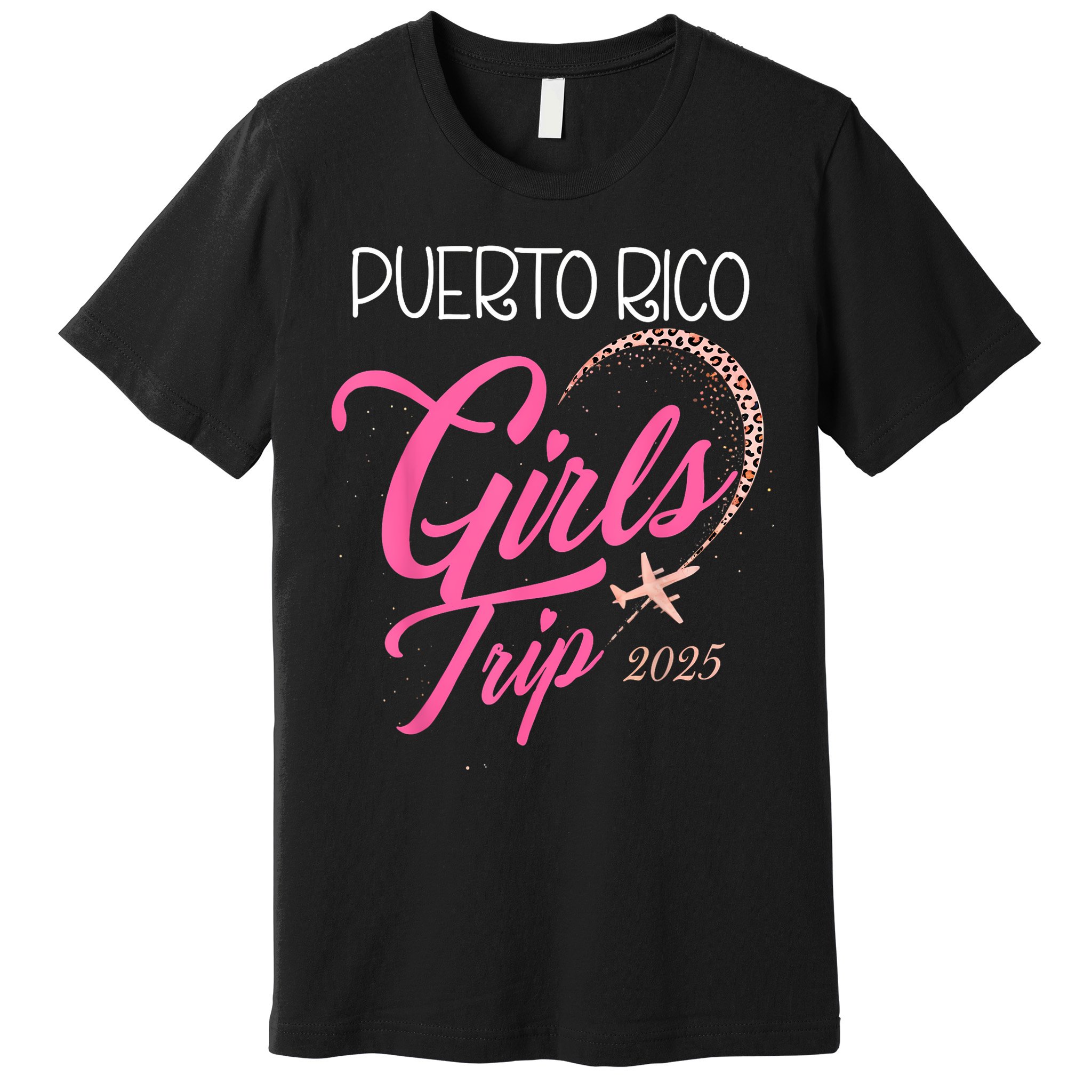 Girl Trip Puerto Rico 2025 Vacation Weekend Birthday Squad Premium T-Shirt