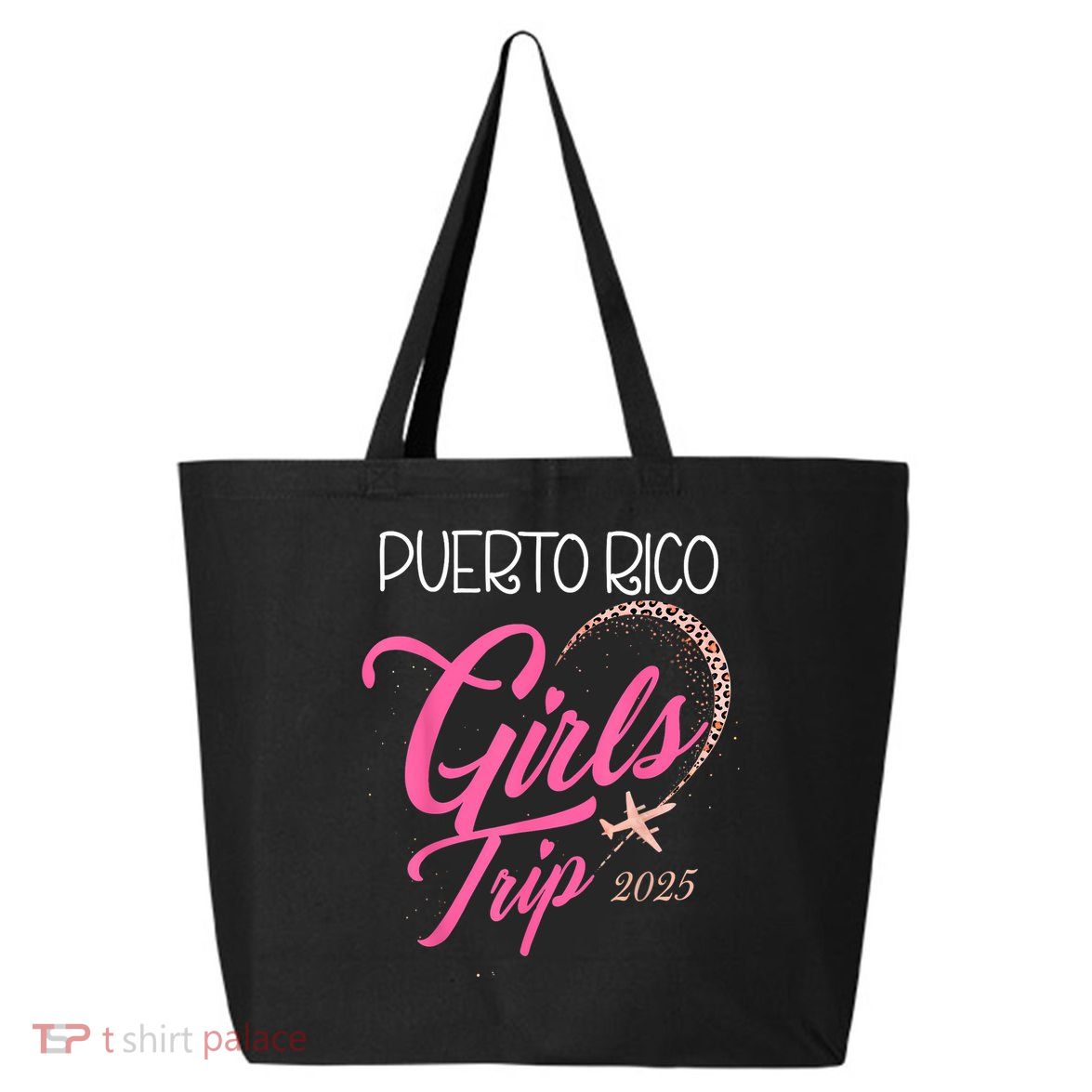 Girl Trip Puerto Rico 2025 Vacation Weekend Birthday Squad 25L Jumbo Tote