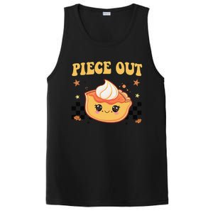 Girl Thanksgiving Piece Out Pieshirt Funny PosiCharge Competitor Tank