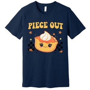 Girl Thanksgiving Piece Out Pieshirt Funny Premium T-Shirt