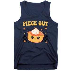 Girl Thanksgiving Piece Out Pieshirt Funny Tank Top