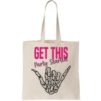 Get This Party Started Rock Skeleton Bag