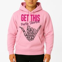 Get This Party Started Rock Skeleton Hoodie