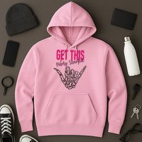Get This Party Started Rock Skeleton Hoodie