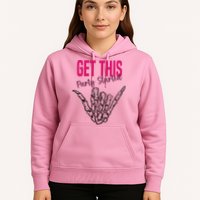 Get This Party Started Rock Skeleton Hoodie