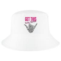 Get This Party Started Rock Skeleton Cool Comfort Performance Bucket Hat