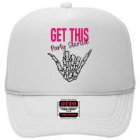 Get This Party Started Rock Skeleton Hat