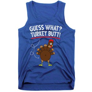 Guess Turkey Pilgrim Funny Thanksgiving Funny Tank Top