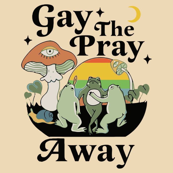 Gay The Pray Away Pride Bag