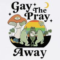 Gay The Pray Away Pride Bucket Hat