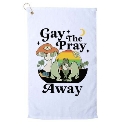Gay The Pray Away Pride Golf Towel