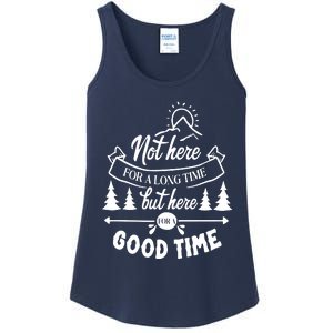 Good Time Positive Message Ladies Essential Tank