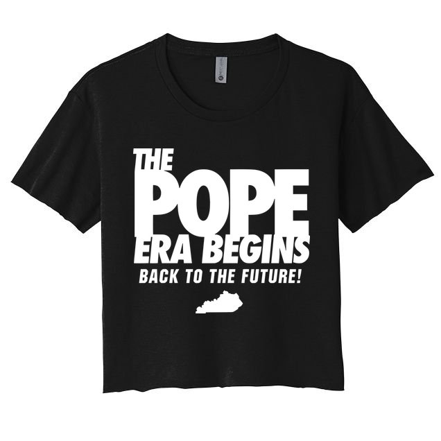 Goose21tees The Pope Era Begins Crop Top