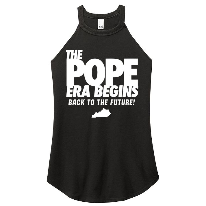 Goose21tees The Pope Era Begins Women's Perfect Tri Rocker Tank