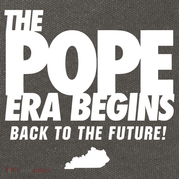 Goose21tees The Pope Era Begins Cotton Canvas Backpack