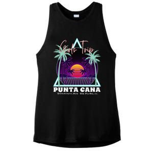 Girl Trip Punta Cana 2025 Summer Vacation Ladies Weekend Ladies PosiCharge Tri-Blend Wicking Tank