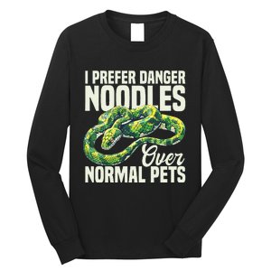 Green Tree Python Cage Reptile Keeper Snake Food Python Long Sleeve Shirt