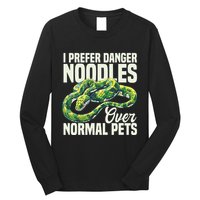 Green Tree Python Cage Reptile Keeper Snake Food Python Long Sleeve Shirt