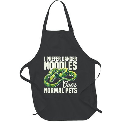Green Tree Python Cage Reptile Keeper Snake Food Python Full-Length Apron With Pockets