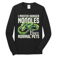 Green Tree Python Cage Reptile Keeper Snake Food Python Tall Long Sleeve T-Shirt