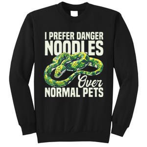 Green Tree Python Cage Reptile Keeper Snake Food Python Tall Sweatshirt