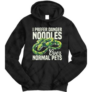 Green Tree Python Cage Reptile Keeper Snake Food Python Tie Dye Hoodie