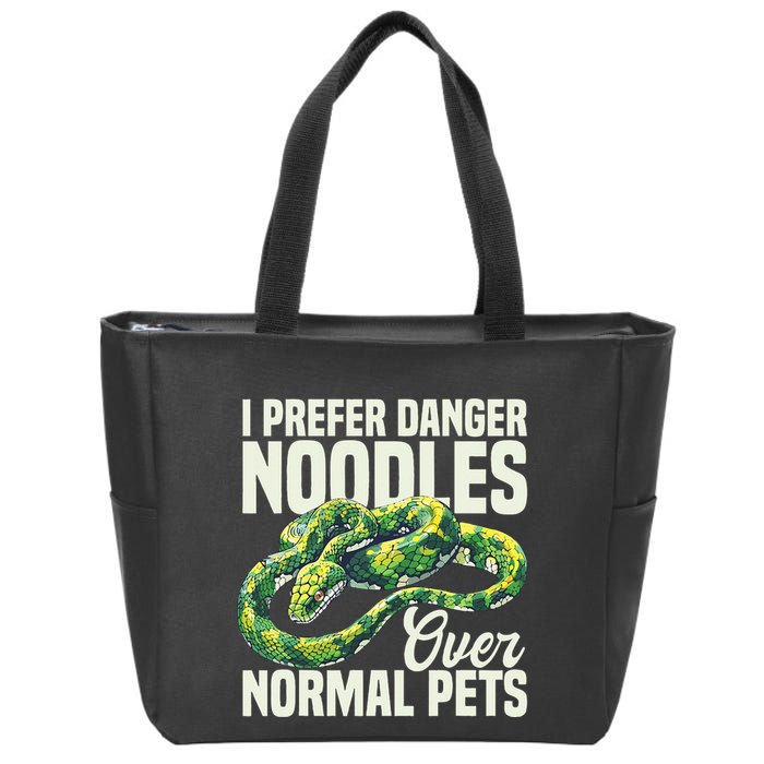 Green Tree Python Cage Reptile Keeper Snake Food Python Zip Tote Bag