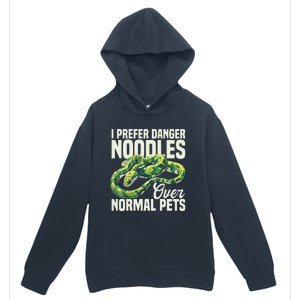 Green Tree Python Cage Reptile Keeper Snake Food Python Urban Pullover Hoodie