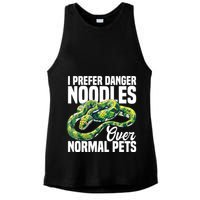 Green Tree Python Cage Reptile Keeper Snake Food Python Ladies PosiCharge Tri-Blend Wicking Tank