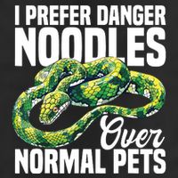Green Tree Python Cage Reptile Keeper Snake Food Python Garment-Dyed Heavyweight T-Shirt