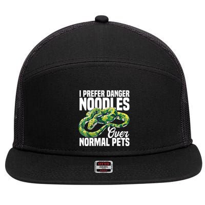 Green Tree Python Cage Reptile Keeper Snake Food Python 7 Panel Mesh Trucker Snapback Hat