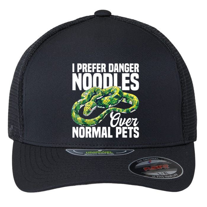 Green Tree Python Cage Reptile Keeper Snake Food Python Flexfit Unipanel Trucker Cap