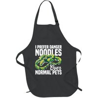 Green Tree Python Cage Reptile Keeper Snake Food Python Full-Length Apron With Pockets