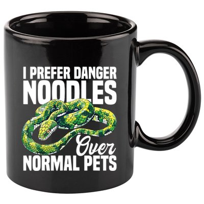 Green Tree Python Cage Reptile Keeper Snake Food Python 11oz C Handle Ceramic Mug