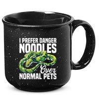 Green Tree Python Cage Reptile Keeper Snake Food Python 15oz Campfire Ceramic Mug