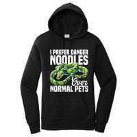 Green Tree Python Cage Reptile Keeper Snake Food Python Women's Pullover Hoodie