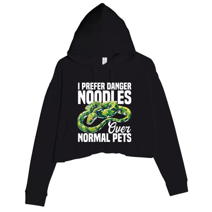 Green Tree Python Cage Reptile Keeper Snake Food Python Crop Fleece Hoodie