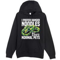 Green Tree Python Cage Reptile Keeper Snake Food Python Premium Pullover Hoodie